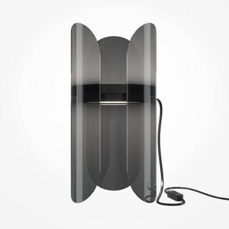 Maytoni Insight Lampe de table moderne noire 3000K