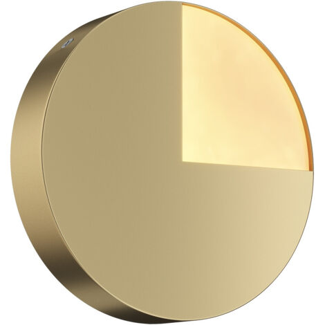Maytoni Jupiter Lampada da parete moderna a LED integrata in ottone, 3000K