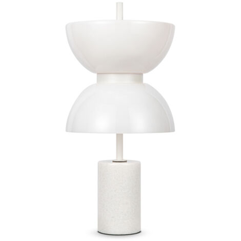 Maytoni Kyoto Lampada da tavolo moderna a LED integrata, bianca 3000K, 500lm