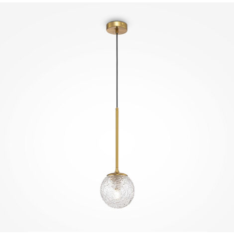 Maytoni Ligero Plafonnier Suspension Globe Moderne Laiton E27