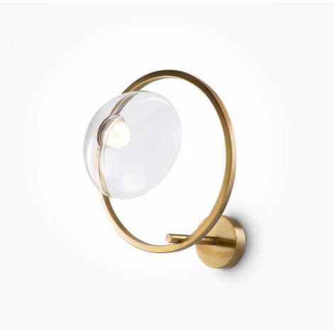 Maytoni Lunare II Applique Murale LED Intégrée Moderne Laiton 3000K