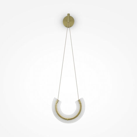 Maytoni Maya II Plafonnier LED Moderne Intégré Doré 3000K