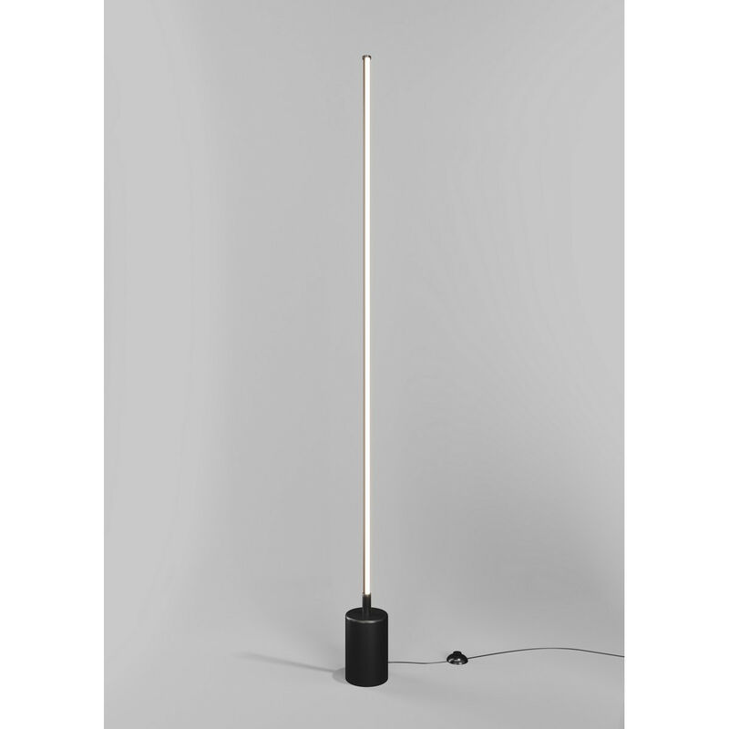 Flow Modern Dimmable led Integrated Floor Lamp Black - Maytoni