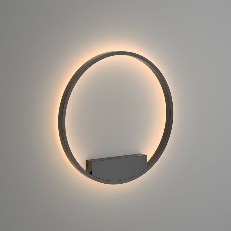 Rim Modern Integrated led Wall Lamp Black, 60cm, 3000K - Maytoni