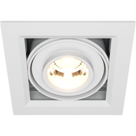 Maytoni Metal Modern Faretto da incasso bianco 3000K 750lm