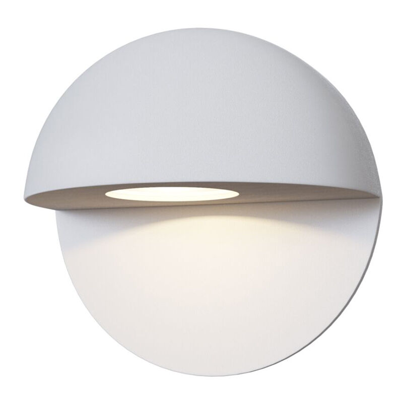 Image of Lampada Da Parete Moderna Da Esterno Alluminio Bianco Luce Led 4,6W Ip54