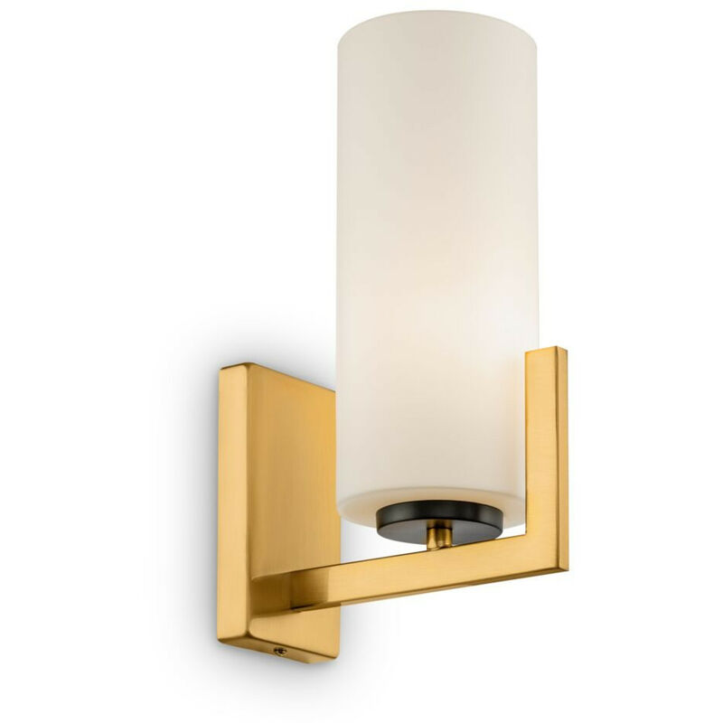 Modern - Fortano Modern Fortano Brass Wall Lamp Glass Shade - Maytoni