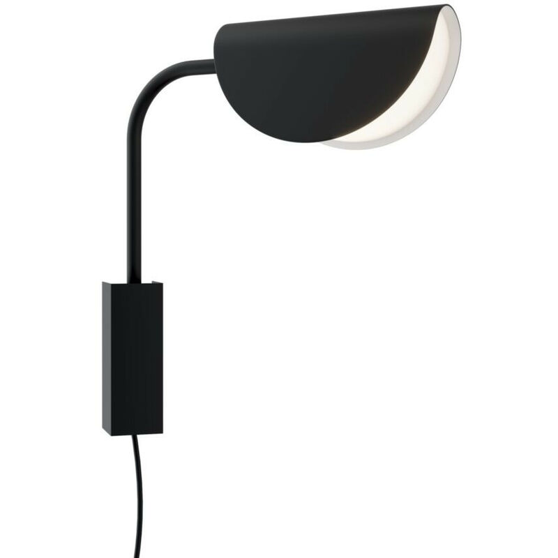 Mollis Modern Wall Lamp Black, Acrylic Shade - Maytoni