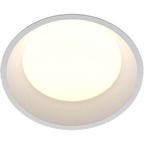 Maytoni Okno Faretto da incasso rotondo da 12 cm bianco IP44