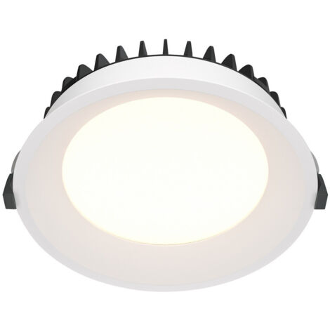 Maytoni Okno Spot encastré 17,5 cm Blanc 3000 K 1800 lm IP44
