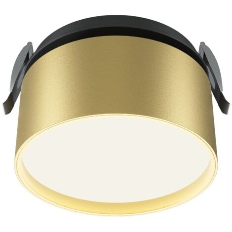 Maytoni Onda Faretto da incasso CCT da 8,5 cm dimmerabile in ottone 2200-4000K