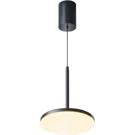 Maytoni Plato Lampada a sospensione da soffitto nera 3000K 700lm