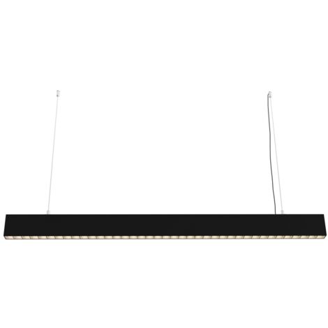 Maytoni Points lampada sospesa LED 40W nera 106cm 4000K