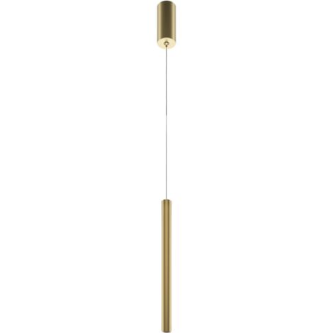 Maytoni Pro Base Lampadario a sospensione moderno e sottile, oro 4000K 500lm