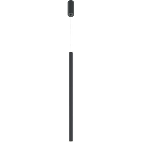 Maytoni Pro Extra Lampada a sospensione moderna e sottile, nera 4000K 500lm