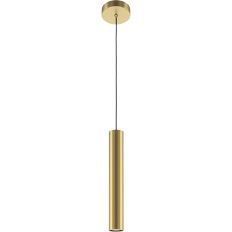 Maytoni Pro Focus Lampadario a sospensione moderno e sottile in oro 1xGU10