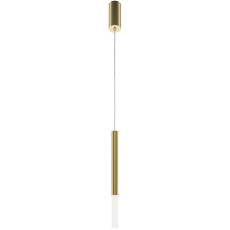 Maytoni Pro Shade Lampadario a sospensione moderno e sottile, oro 4000K 500lm