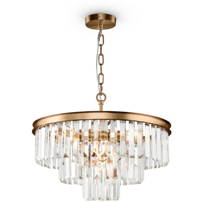 Maytoni - Revero Plafonnier suspendu classique Revero à 7 ampoules en laiton