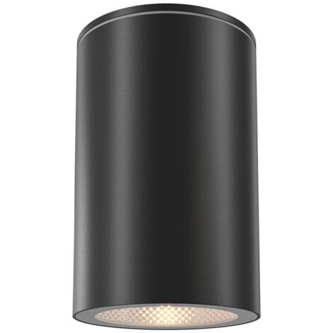 Maytoni Roll plafoniera esterno nera GU10 IP54 alluminio