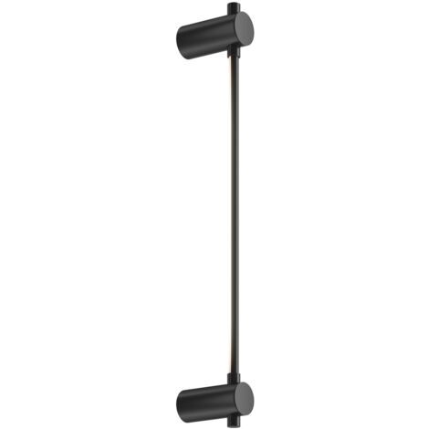 Maytoni Rotta Applique murale LED intégrée moderne noir, 400lm, 3000K