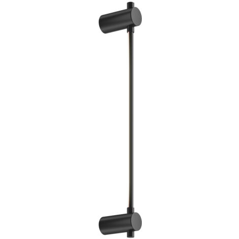 Maytoni Rotta Moderna lampada da parete a LED integrata nera, 400lm, 3000K