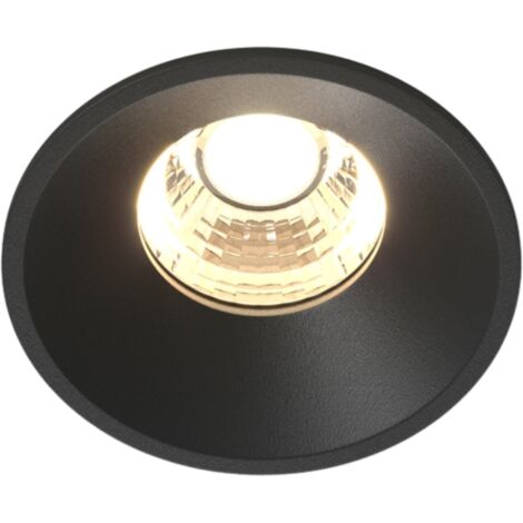 Maytoni Round Faretto da incasso Nero 3000K 490lm