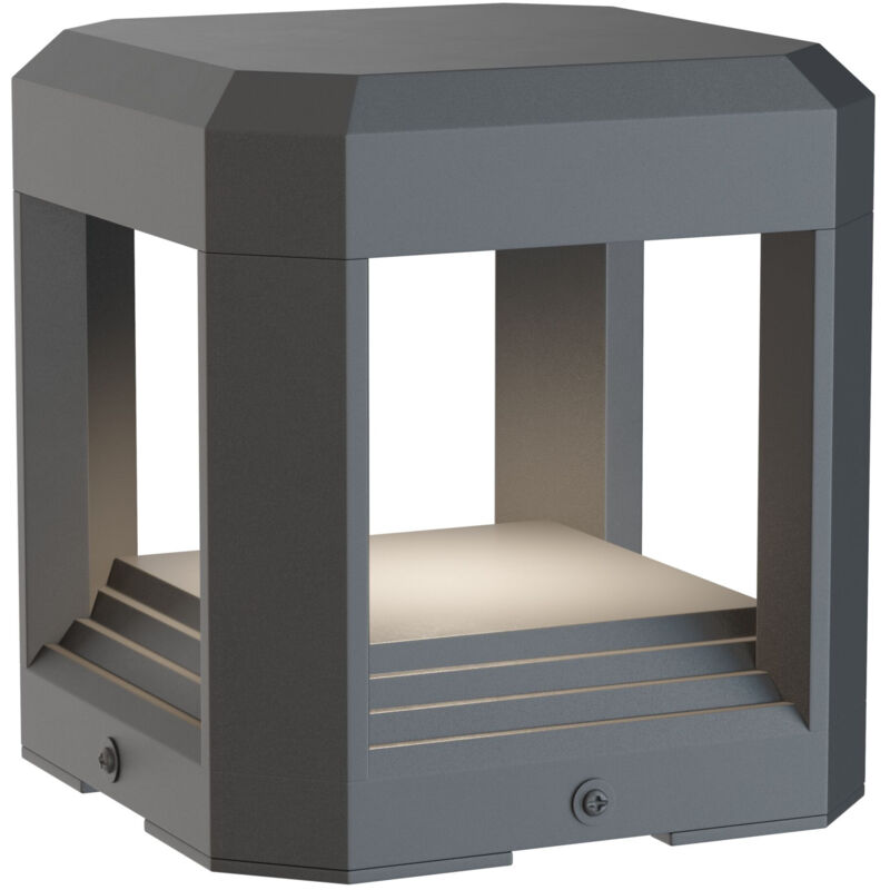 Royal Mile Éclairage paysager extérieur sur pied gris à del intégré Royal Mile IP65 - Maytoni