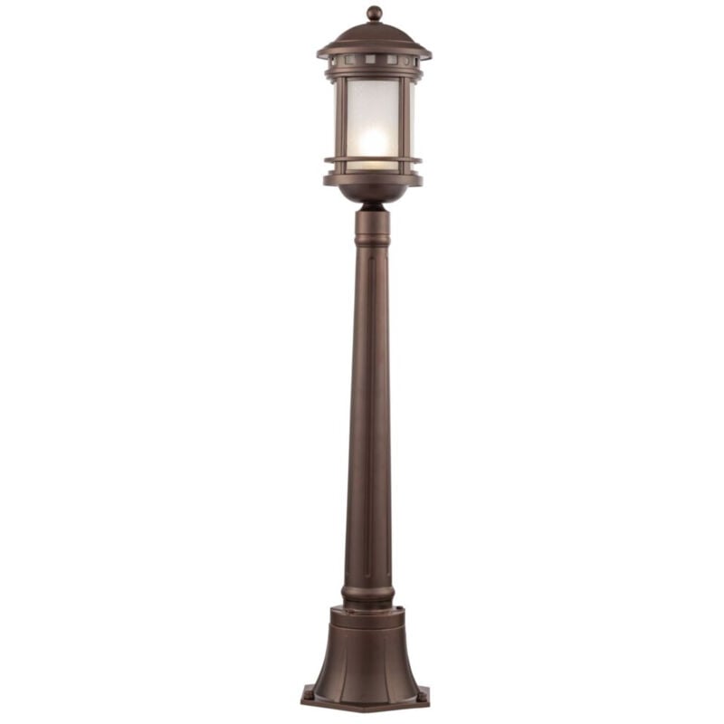 Maytoni - Salamanca Borne Lumineuse Extérieure Salamanca Marron IP44