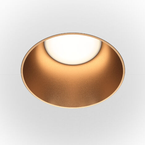 Maytoni Share Downlight rotondo da incasso oro opaco GU10
