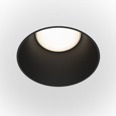Maytoni Share Faretto da incasso rotondo nero GU10