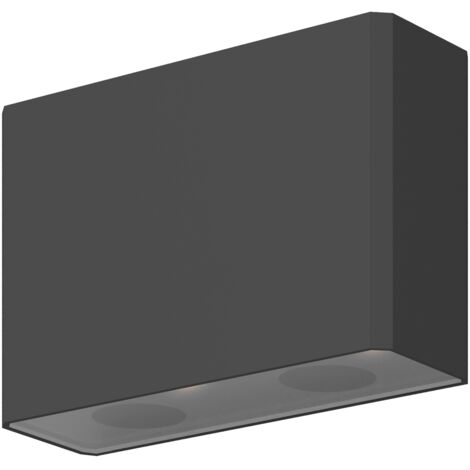 Maytoni Show Applique murale d'extérieur Graphite 3000 K 200 lm IP54