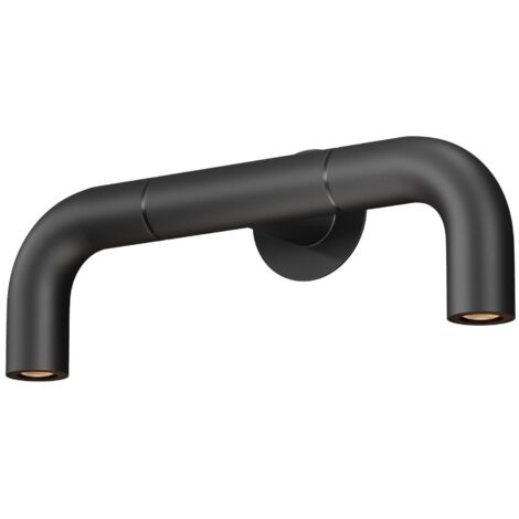 Maytoni Sleek Lampada da parete moderna per esterni Twin Graphite 3000K 300lm IP65