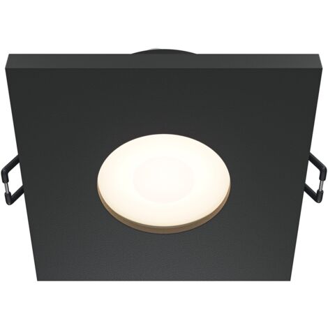 Maytoni Stark faretto incasso quadrato GU10 IP65 nero