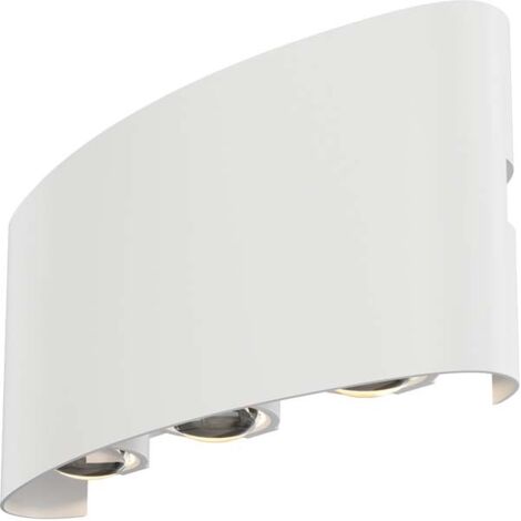 Maytoni Strato Applique d'extérieur Up Down Blanc, IP54, 3000K