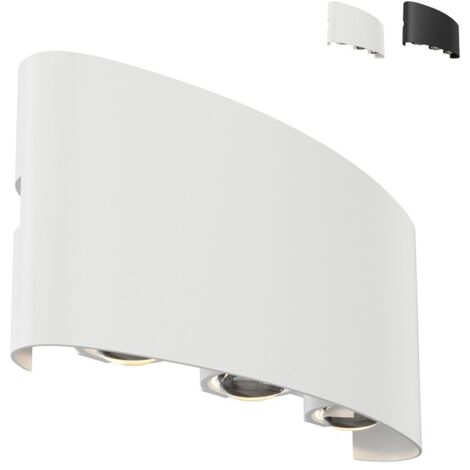 Maytoni Strato Lampada da parete per esterni Up Down bianca, IP54, 3000K