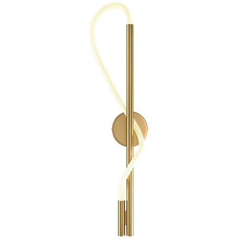 Maytoni Tau Applique murale LED intégrée moderne or 3000K