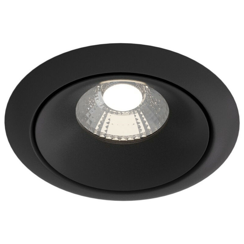 Yin Downlight Encastré Dimmable Noir 3000K - Maytoni