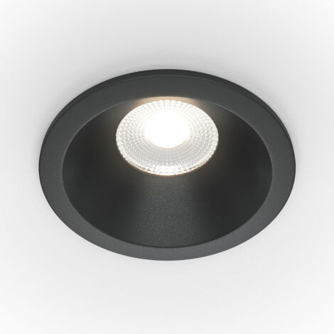 Maytoni Zoom Faretto da incasso dimmerabile nero 3000K IP65
