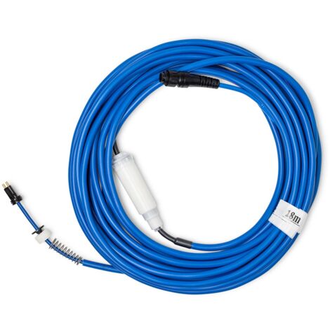 Maytronics Dolphin – Câble d'alimentation avec swivel 18m pour robot de piscine – Compatible Dolphin M200, Master 3, Master 4 – 9995861DIY