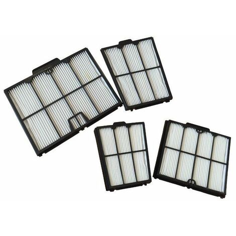 Maytronics Dolphin – Kit de 4 filtres ultrafins pour robot piscine – Panneaux filtrants en papier – Retient impuretés jusqu'à 50 microns – Compatible avec modèles Dolphin - 9991467-ASSY