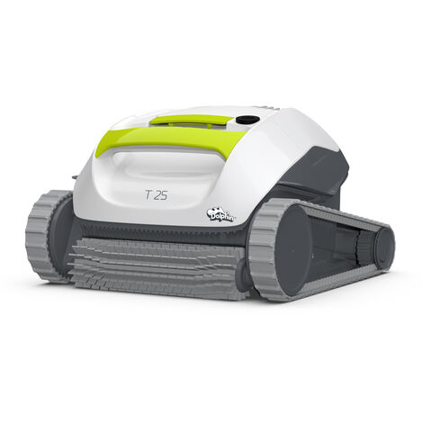 Maytronics Dolphin – Robot de piscine électrique T25 – Nettoyage autonome du fond et des parois – Compatible tous revêtements – 15m câble – Pour piscines jusqu'à 10m