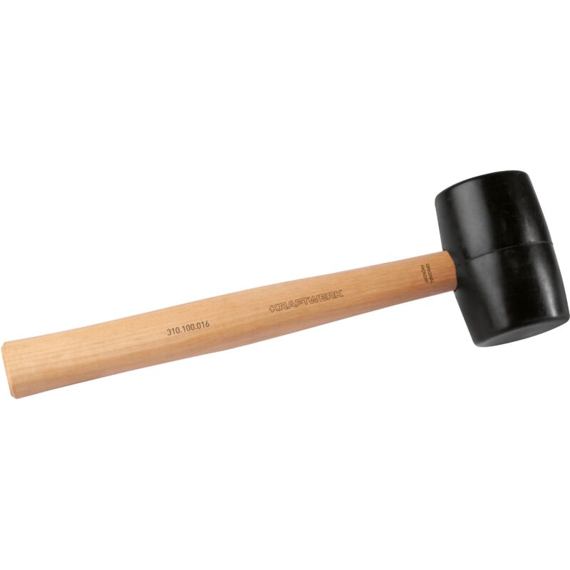 Maza de goma mango tipo Hickory ø 58 mm 16 oz