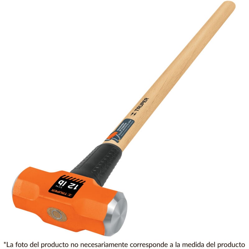 

Maza octagonal, 9000g, mango madera 91cm