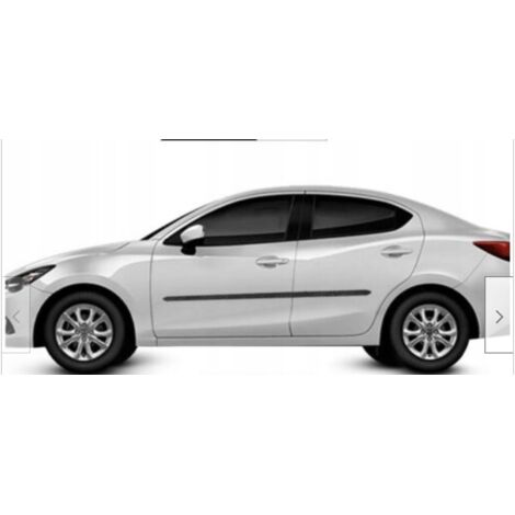 Mazda 2 Sedan 15-19 SCHWARZE Seitentürverkleidungen