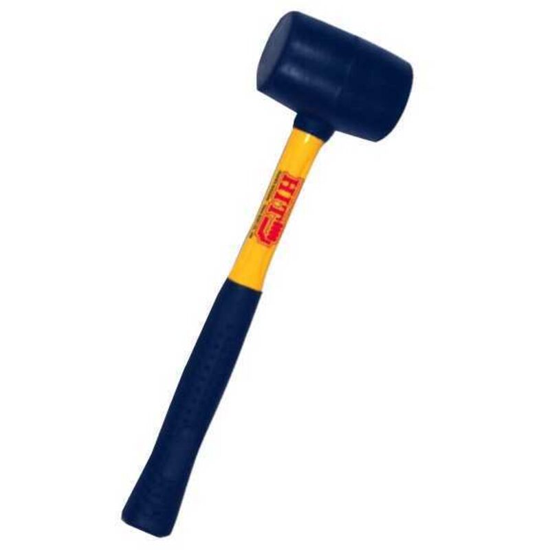 Mazo de goma con mango Fv/G mm 50 Rh50 Hit