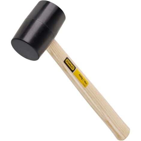 Mazo de madera con cabeza de goma Ø71 mm