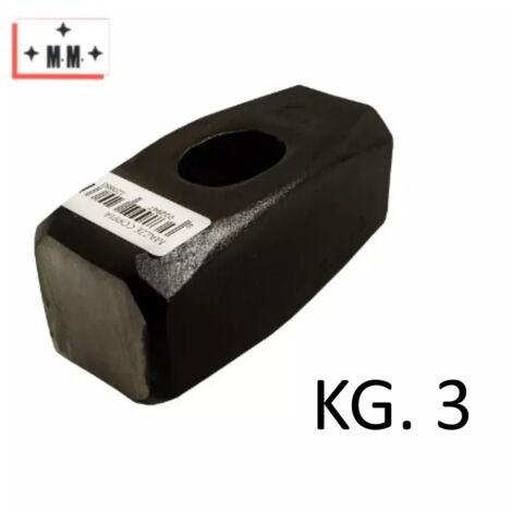 MAZZA A COPPIA KG.3 SENZA MANICO