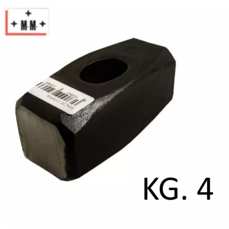 MAZZA A COPPIA KG.4 SENZA MANICO