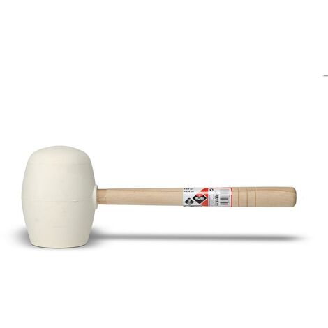 Mazza di gomma, bianca 750g 66907 rubi