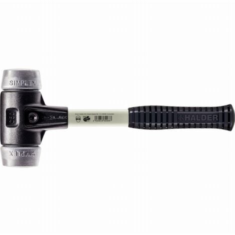 Mazza HALDER SIMPLEX Metallo morbido con corpo in ferro malleabile rinforzato e impugnatura in fibra di vetro - D=50 mm - 3709.050